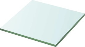 vidaXL Ράφια Πάνελ 2 τεμ. Διάφανα 30 x 30 εκ. Γυάλινα