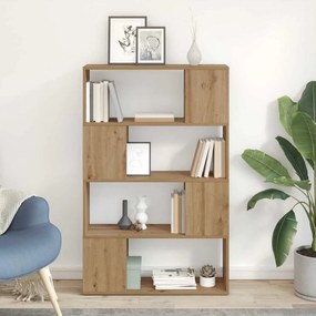 vidaXL Κέντρο ψυχαγωγίας Καφέ 80 x 24 x 124 εκ Επεξεργασμένο ξύλο