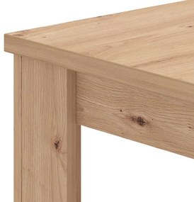 Τραπέζι Τραπεζαρίας DT Artisan Oak 80x80x75 εκ.