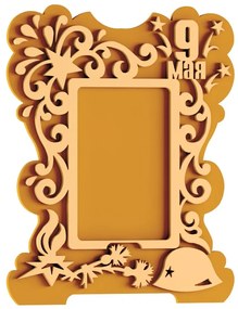 Intra απο ξύλο plywood 3mm-4mm πάχος - Σχέδιο σκελετού καθρέφτη Δίασταση 30x30 cm Intraeaxys-r1zl8nol