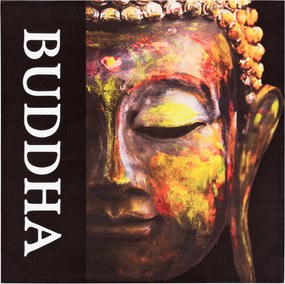 ΠΙΝΑΚΑΣ ΚΑΜΒΑΣ BUDDHA HM7156.01 80X80X2.5 εκ.