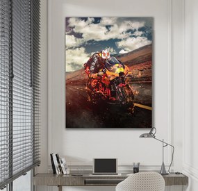 Πίνακας σε καμβά MotoGP Pol Espargaro KNV1737 45cm x 65cm