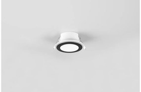 Χωνευτό Σποτ Φωτιστικό Οροφής LED 5W Εφέ Aura Trio Lighting-652310132-Μαύρο 652310132