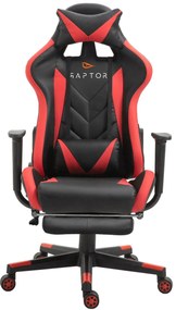 Καρέκλα Gaming Raptor Stellar-Kokkino