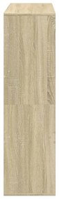 vidaXL Βιβλιοθήκη/Διαχωριστικό Χώρου Δρυς 100x33x115 εκ. Επεξ. Ξύλο