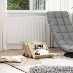 vidaXL Ράφι Περιοδικών με ράφι Δρύς Sonoma 53 x 40 x 28,5 εκ