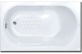 SANITEC 524 Gloria Μπανιέρα Ακρυλική 105x70cm