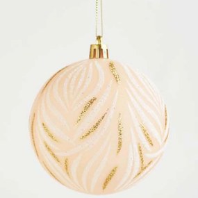 Χριστουγεννιάτικες Μπάλες (Σετ 6Τμχ) 600-42756 8cm Pink