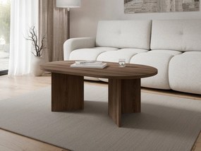 Τραπεζάκι Σαλονιου Gelizo-Φυσικό Σκούρο