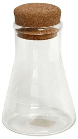 Δοχείο Δοσομετρητής Με Φελλό LOR612K12 250ml Γυάλινο Clear Espiel Glass,Felt