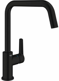 Μονή λαβή βρύση Grohe GROHE Start Μαύρο Ματ μαύρο Ορείχαλκος C σχήμα