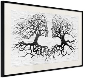 Αφίσα - Like the Old Trees - 30x20 - Μαύρο - Με πασπαρτού