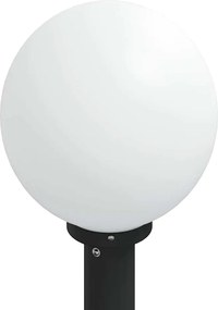 vidaXL Φωτιστικά Κολωνάκια 3 τεμ. Μαύρα 80 εκ. IP44