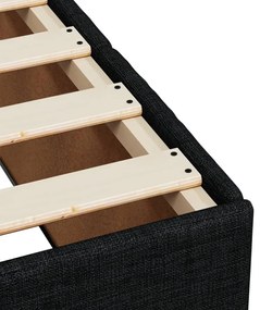 ΚΡΕΒΑΤΙ BOXSPRING ΜΕ ΣΤΡΩΜΑ ΜΑΥΡΟ 80 X 200 ΕΚ. ΥΦΑΣΜΑΤΙΝΟ 3291511