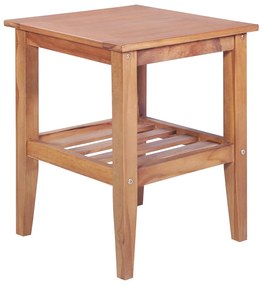 vidaXL Σετ Επίπλων Bistro 3 Τεμαχίων από Μασίφ Ξύλο Teak