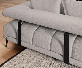 Γωνιακός καναπές Magnito-Ekrou-Αριστερή