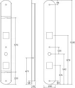 Karag Ios P238 White - Στήλη υδρομασάζ