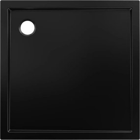 Mexen Flow τετράγωνο ντους slim 85 x 85 cm, μαύρο ματ - 46S708585