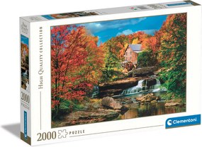 Clementoni Παζλ High Quality Collection Glade Creek Grist Mill ΗΠΑ 2000 τμχ