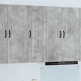 Ντουλάπα Κουζίνας Kalmar Σκυρόδεμα Γκρι 30 x 31 x 100 εκ.