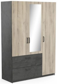 Ντουλάπα Coben τρίφυλλη-Drus-Gkri