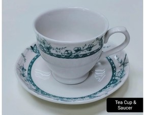 Φλιτζάνι Καφέ Σετ 6τμχ Πορσελάνης 100ml Tiffany Green Oriana Ferelli PR24324G09