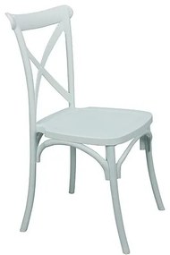 Καρέκλα Λευκό PP/PC/ABS 48x55x91cm