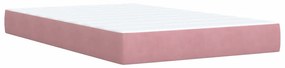 ΚΡΕΒΑΤΙ BOXSPRING ΜΕ ΣΤΡΩΜΑ ΡΟΖ 120X200 ΕΚ. ΒΕΛΟΥΔΙΝΟ 3287715