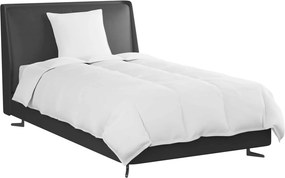 vidaXL Χειμερινό Παπλωματοθήκη με μαξιλάρι 2 pcs Λευκό Φτέρος