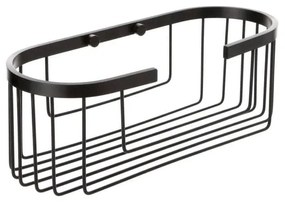 Ραφάκι Μπάνιου Οβάλ 06625.001 Black Aluminium
