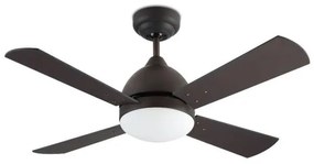 Ανεμιστήρας Οροφής Ατσάλι 40W Borneo H39,2 Φ106,6 ForLight-VE-0006-MAR-Καφέ VE-0006-MAR