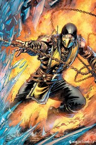 Αφίσα Mortal Kombat - Scorpion, (61 x 91.5 cm)