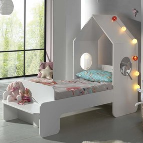Παιδικό κρεβάτι σπιτάκι Casami 140 Λευκό