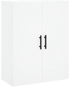 vidaXL Ντουλάπι Λευκό 69,5x34x180 εκ. από Επεξεργασμένο Ξύλο