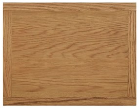 vidaXL Τραπεζάκι με Θήκη Περιοδικών 45 x 35 x 55 εκ. Μασίφ Ξύλο Δρυός