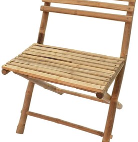 Καρέκλα Nixon πτυσσόμενη bamboo φυσικό 55x60x93 εκ.