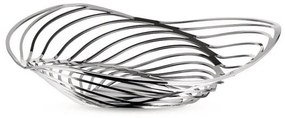 Φρουτιέρα Trinity ACO02 Φ26x7cm Από Ανοξείδωτο Ατσάλι Silver Alessi Metal