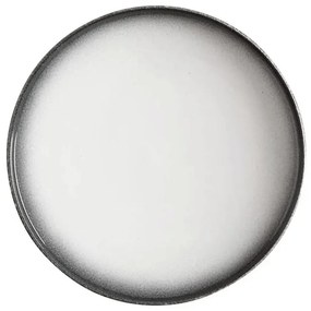 Πιάτο Με Ψηλό Χείλος Granite Caviar AX0256 21cm White-Black Maxwell&Williams Πορσελάνη