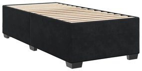 ΚΡΕΒΑΤΙ BOXSPRING ΜΕ ΣΤΡΩΜΑ ΜΑΥΡΟ 90X200 ΕΚ. ΒΕΛΟΥΔΙΝΟ 3288506