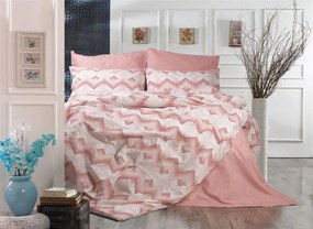 Σετ Σεντόνια Polycotton Μονά 160x240εκ. Πηνελόπη 441 Coral DimCol