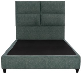 ΚΡΕΒΑΤΙ MILO ΑΠΟ ΠΡΑΣΙΝΟ ΥΦΑΣΜΑ τύπου NUBUCK HM646.27 ΓΙΑ ΣΤΡΩΜΑ 120x200 εκ. (1 Τεμμάχια)