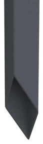 vidaXL Διακοσμητική Πλάκα Κήπου Άλλο Ανθρακί 50 x 140 cm