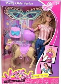 Σετ κούκλα με Pony &amp; αξεσουάρ - 9696-11 - 232524
