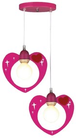 Φωτιστικό Bambini Luminaires MD70832 Pink Mdf