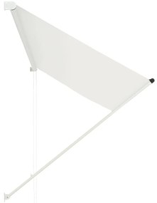 vidaXL Τέντα Συρόμενη Κρεμ 250 x 150 εκ.