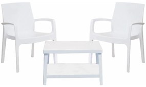 METAX-24 Balcony Set Γυαλιστερό Λευκό*  0. x 0. x 0. metax-01-00-1130