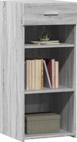 vidaXL Ντουλάπι Γκρι Sonoma 40x42,5x93 εκ. από Επεξεργασμένο Ξύλο
