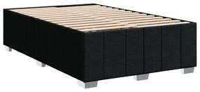 ΚΡΕΒΑΤΙ BOXSPRING ΜΕ ΣΤΡΩΜΑ ΜΑΥΡΟ 120X190 ΕΚ. ΥΦΑΣΜΑΤΙΝΟ 3293923