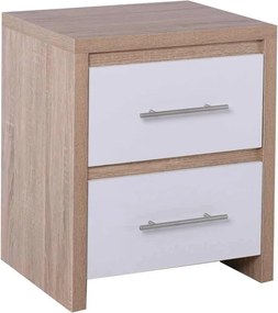 Κομοδίνο KENNEL 47x39x57cm Sonoma/Άσπρο