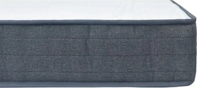 vidaXL Στρώμα Boxspring 160x80x20 εκ. μέτριας απαλότητας Υφασμάτινο